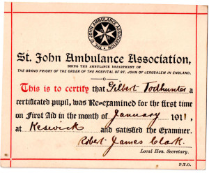 130125 1911 St John 1st Aid Certificate edited