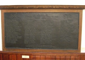 130621 Brigham School WW1 Memorial, Keswick