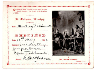 130125 1913 Mowbray's Christening Certificate edited